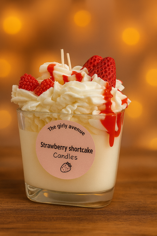Strawberry SHORTCAKE candles
